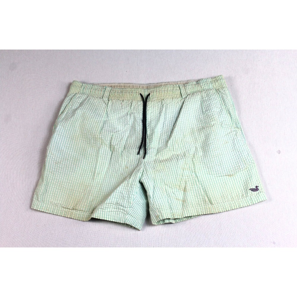 Southern Marsh Men Beige Shorts Beach Summer Inner Mesh Stains Small